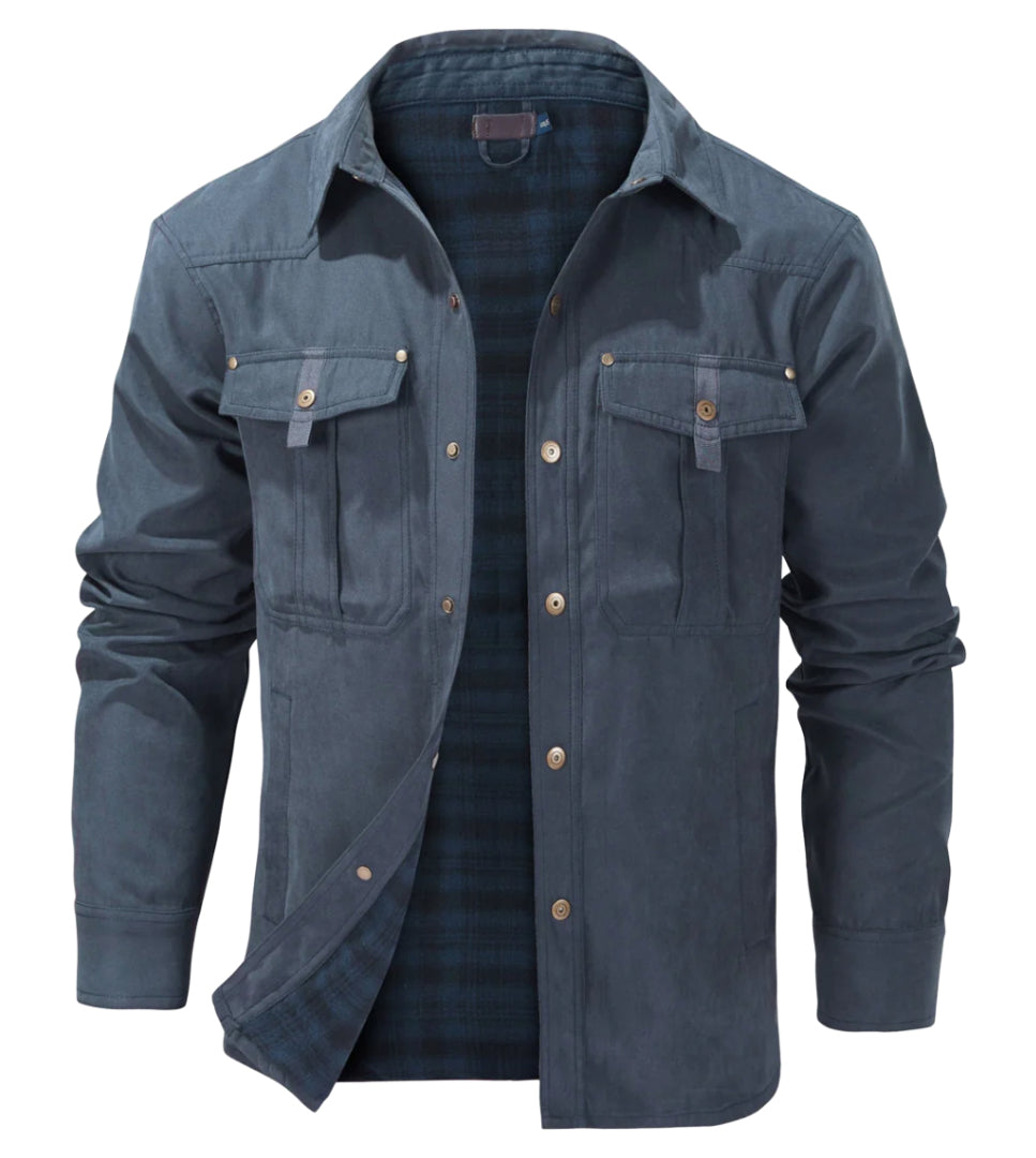 Drune | Rover Jacke Aus Flanell