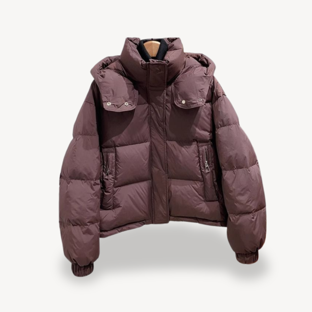 Drune | Pufferjacke mit Kapuze für Damen