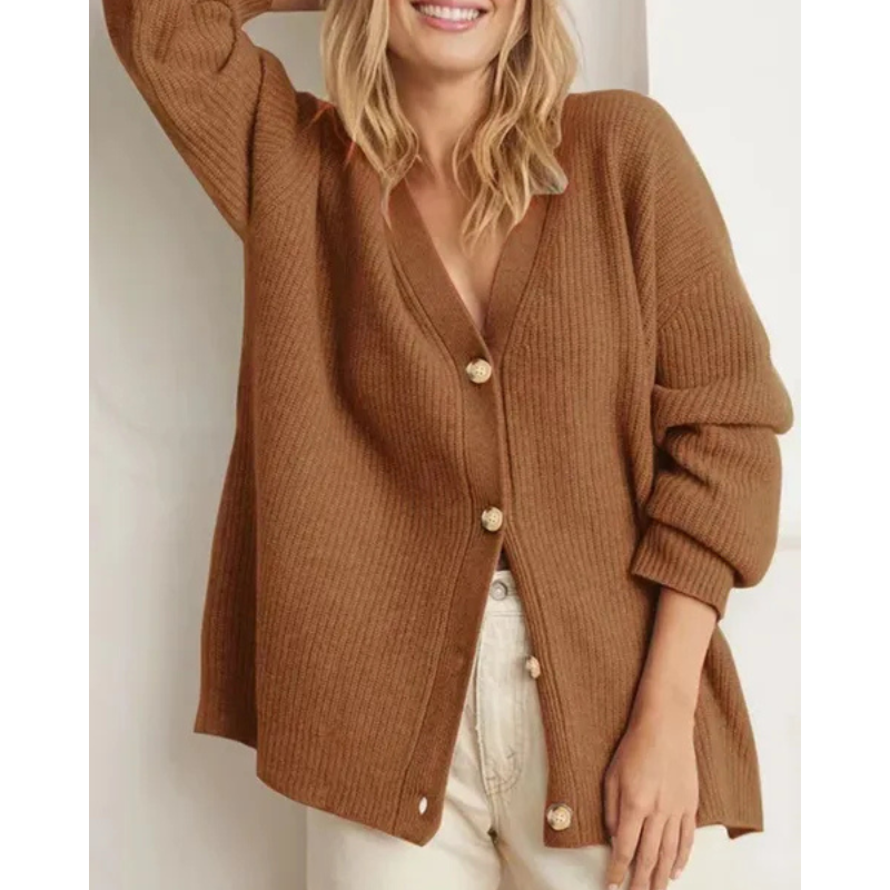 Drune | Cardigan - Zopfmuster Fein