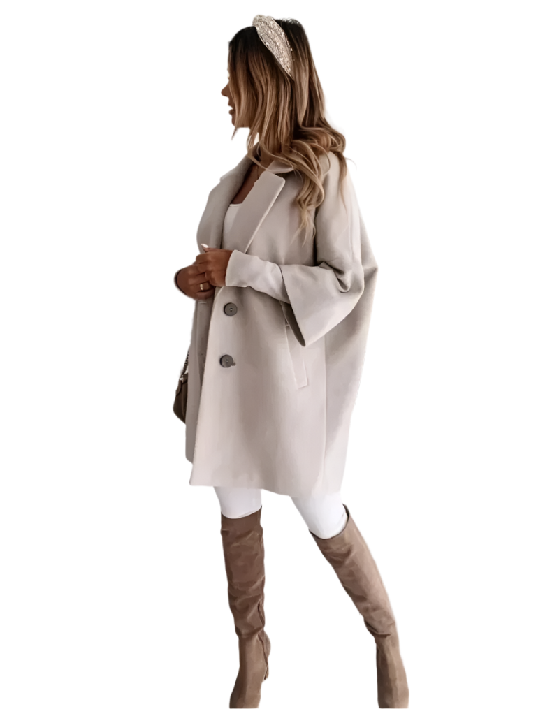 Drune | Weit fallender Damen-Trenchcoat
