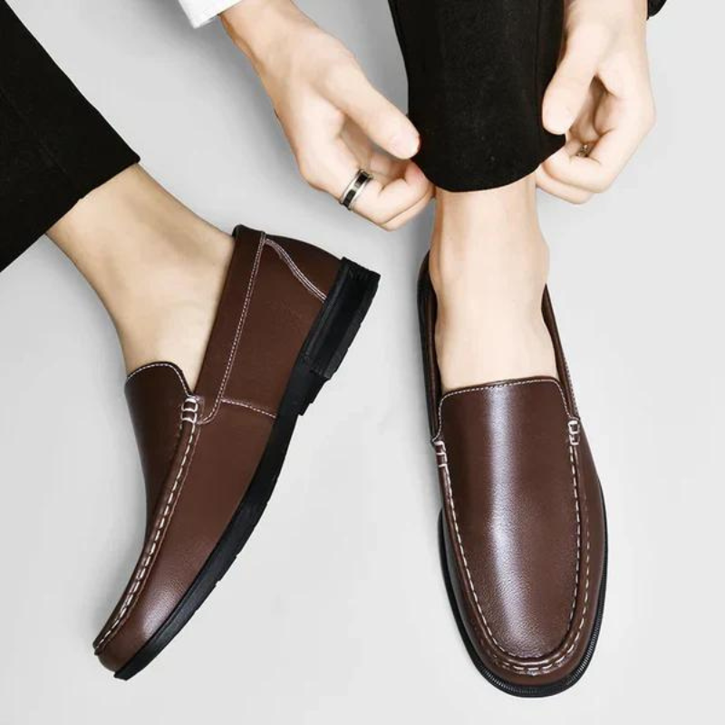 Drune | Leder Loafer Zum Hineinschlüpfen