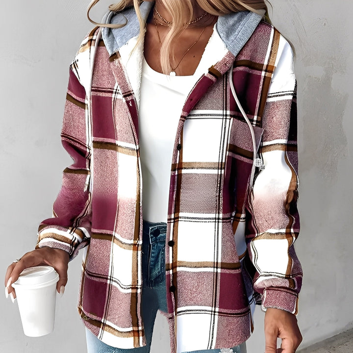 Drune | Bequeme, warme Damen-Hoodie-Jacke