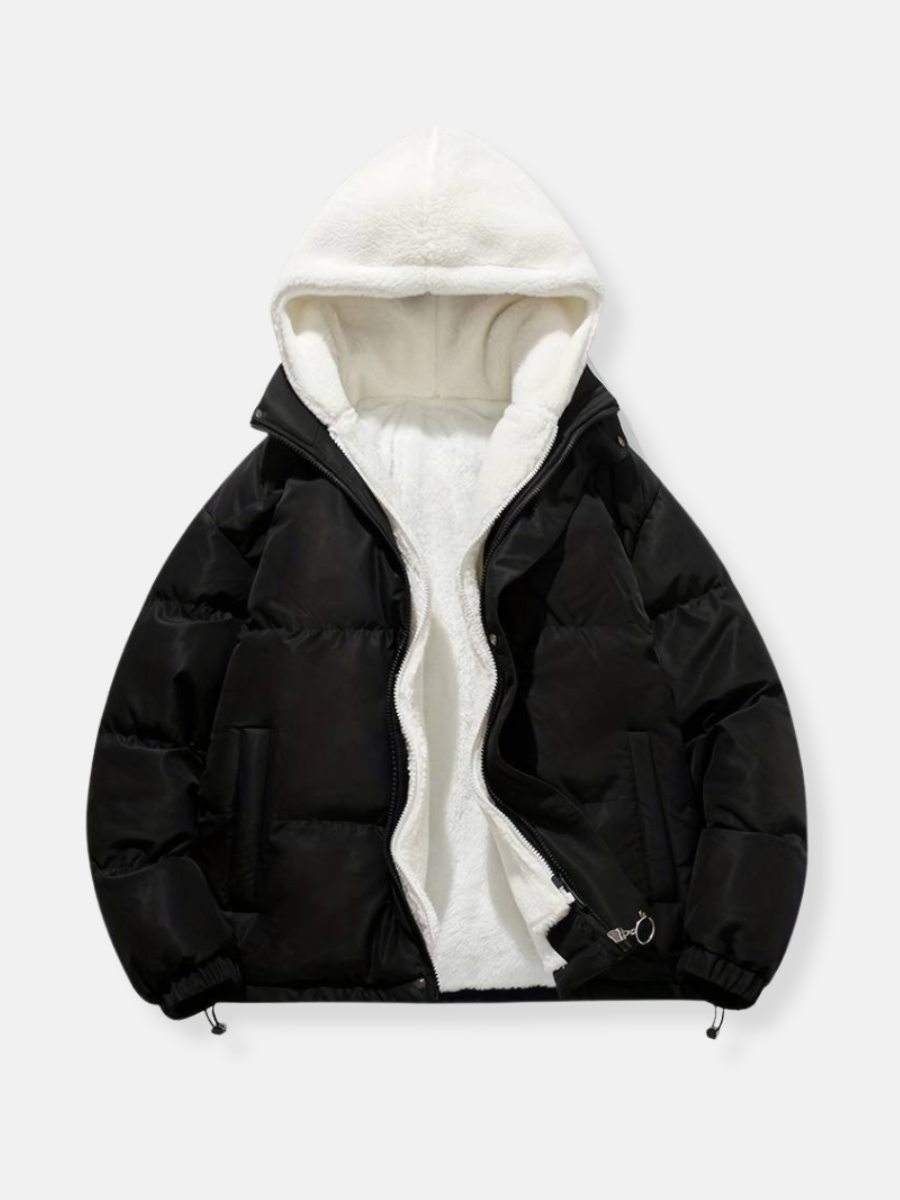 Drune | Warme Reißverschluss-Winterjacke
