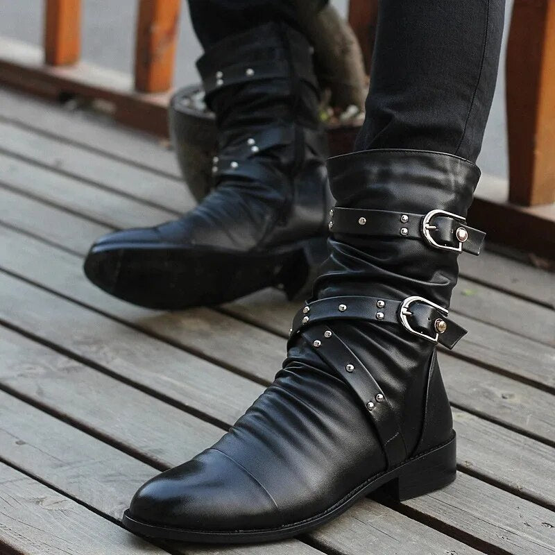 Drune | Stiefel Aus Weinlese Leder