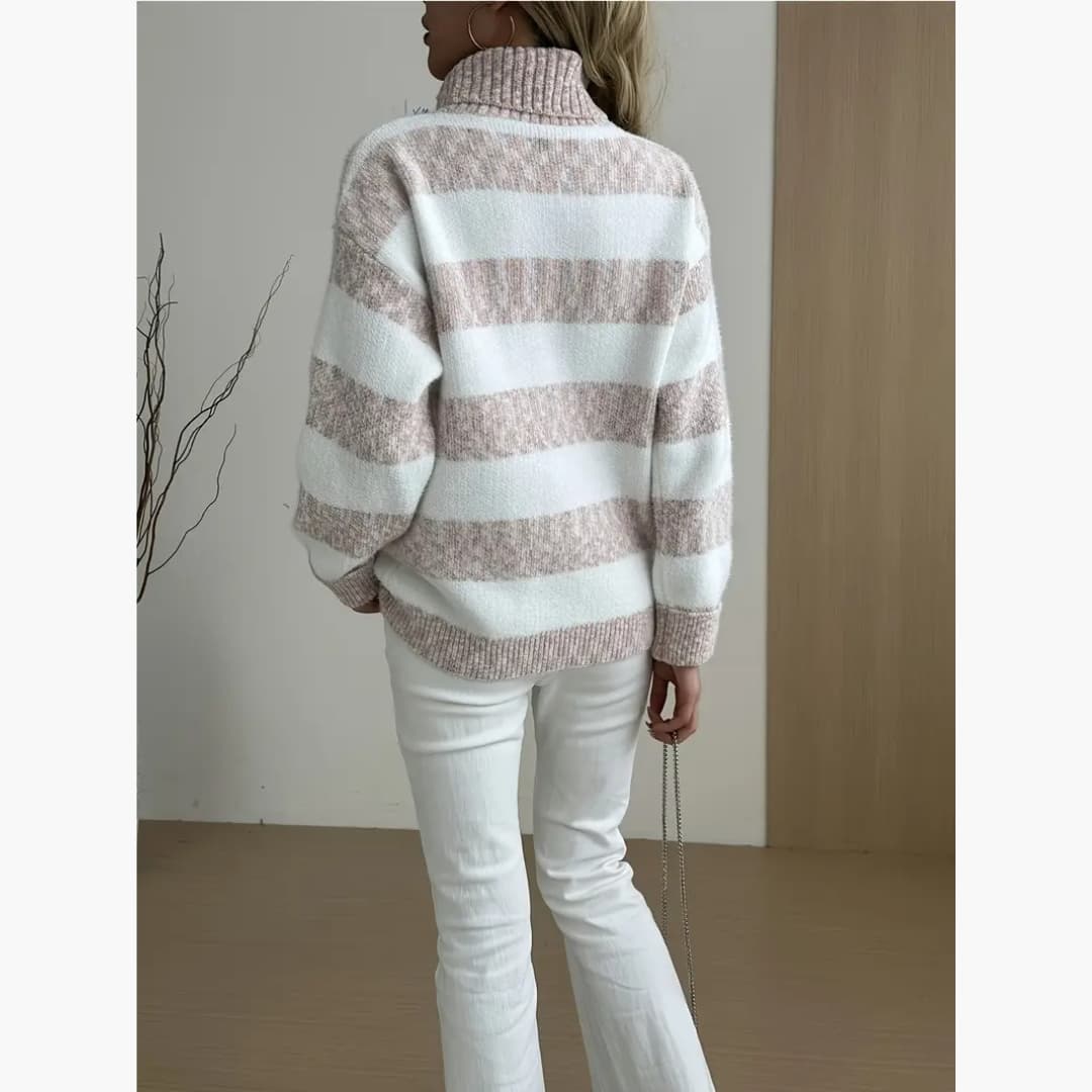 Drune | Stilvolle Pullover mit Stehkragen für Damen
