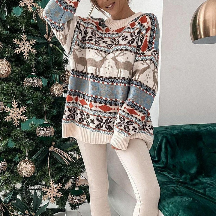 Drune | Rollkragenpullover für Frauen Weihnachten