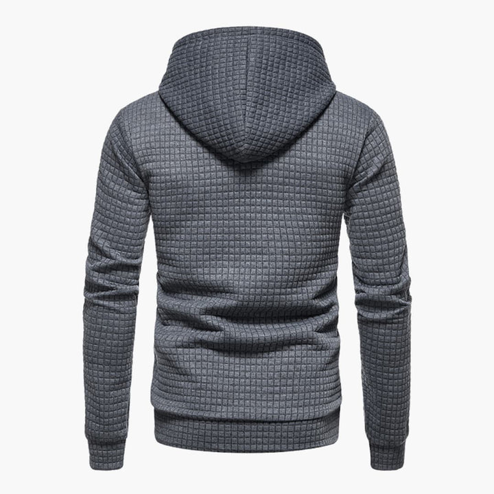 Drune | Kapuzenpullover Kariert - Moderner Freizeit-Hoodie für Alltag und Sport