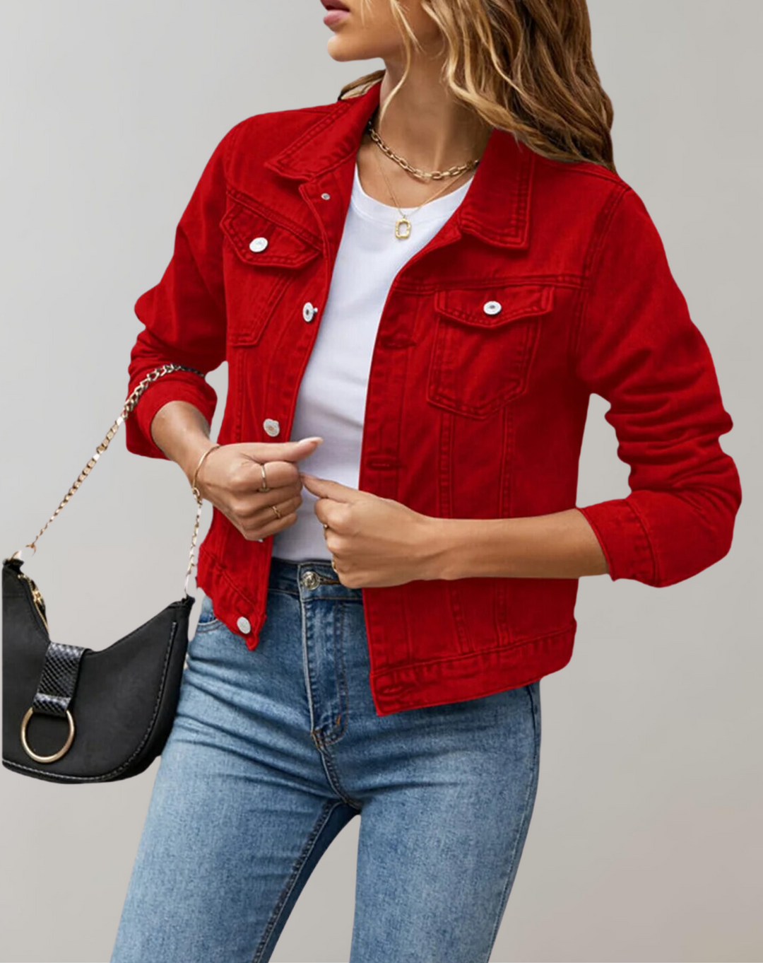 Drune | Lässige Langarm Revers Solide
