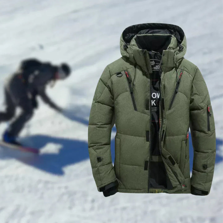 Drune | Hochwertige Winterjacke mit Abnehmbarem Hut