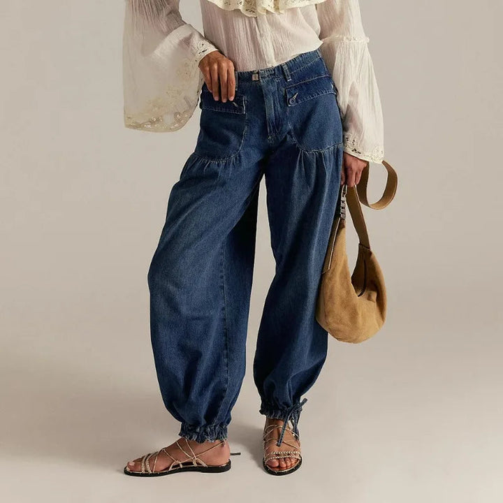 Drune | Denim Harem Jogger