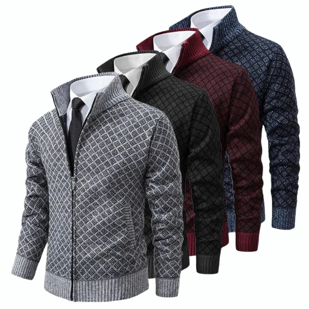 Drune | Strickjacke im Business-Look - Eleganter Freizeit- und Büro-Style