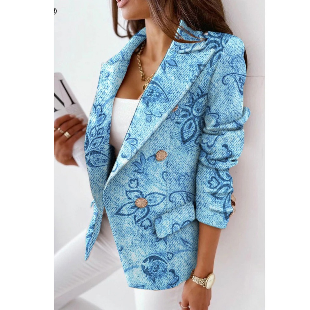 Drune – Damenblazer mit Wendekragen