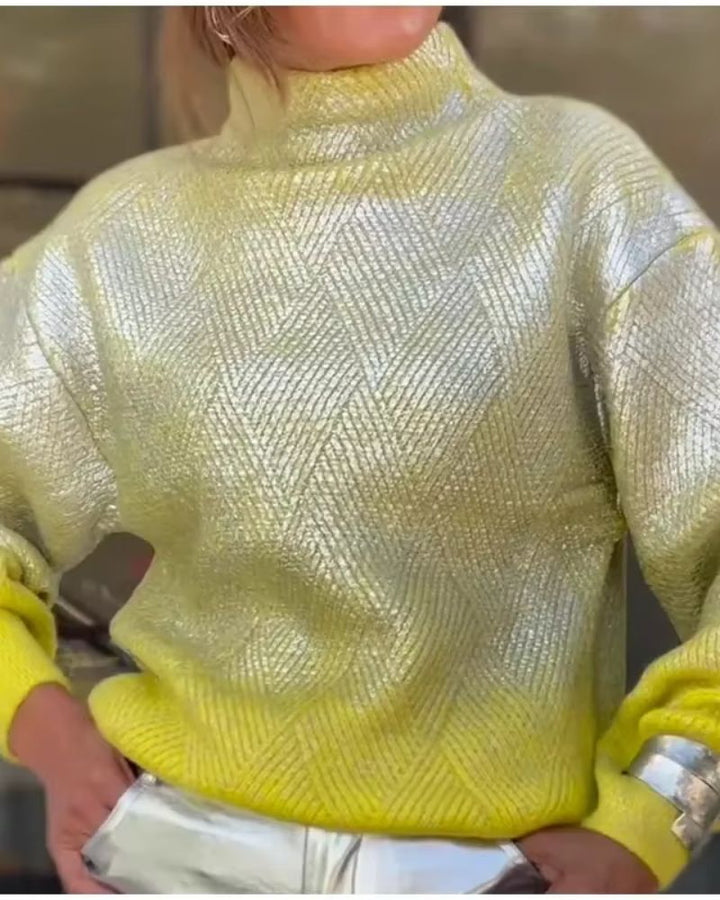 Drune | Funkelnder Gradient Strickpullover
