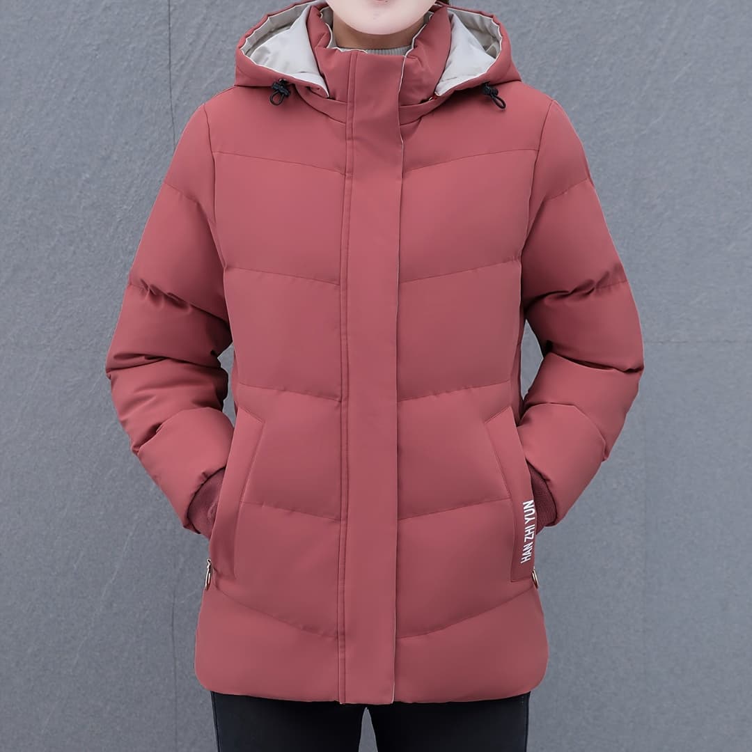 Drune | Damen Kapuzenjacke Warm Und Stilvoll Wintermantel