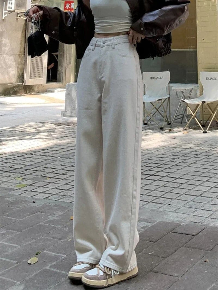 Drune | Moderne Hose Mit Weite Und Hohem Bund