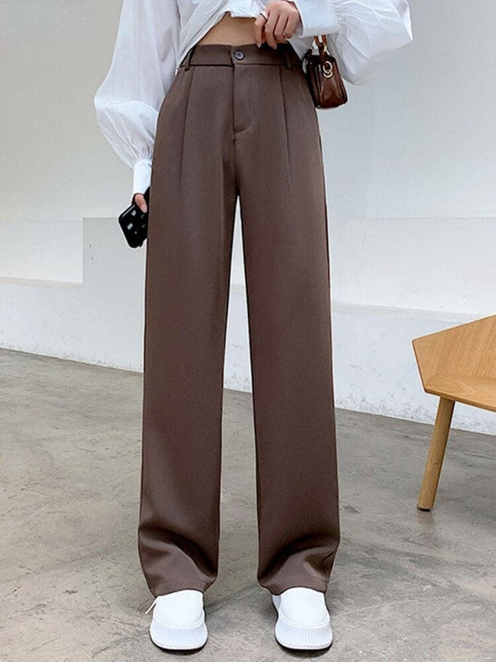 Drune | Moderne Hose Mit Hoher Taille