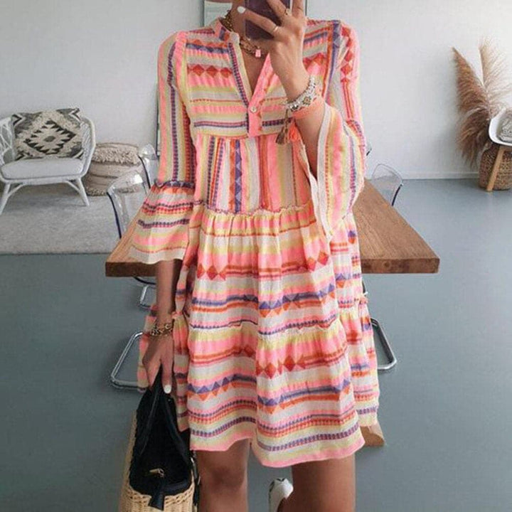Drune | Schöne Sommerkleid mit Vielen Mustern