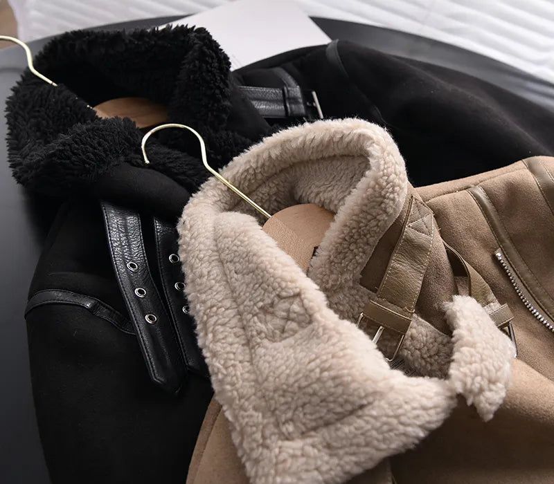 Drune | Wildleder Winterjacke Warm & Stilvoll