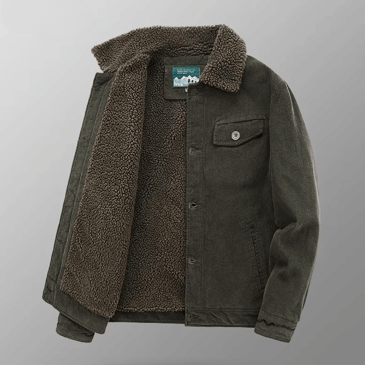 Drune | Bronco Corduroy Sherpa Jacke