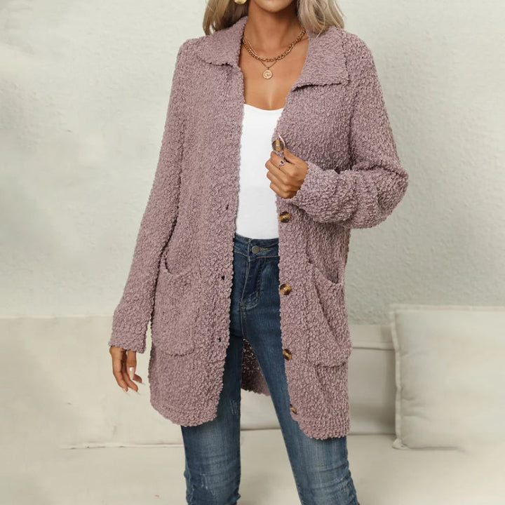 Drune | Lässiger Einfarbiger Cardigan