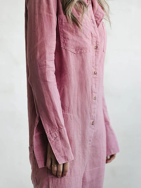 Drune - Langärmliger Jumpsuit
