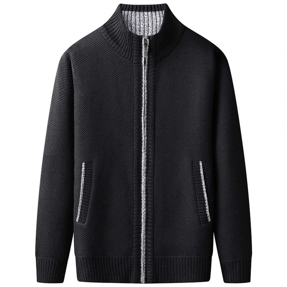 Drune | Schönes Strickpullover Mit Hohen Kragen