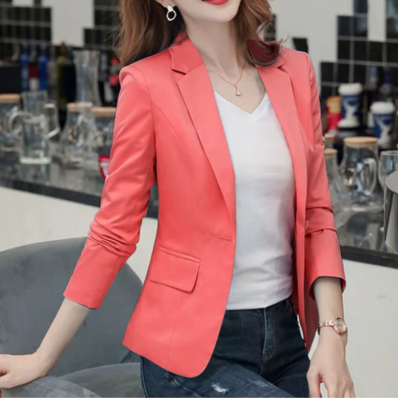 Drune | Eleganter Damenblazer mit Langen Ärmeln Ideal für Die Arbeit