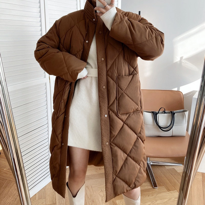 Drune | Winter Steppmantel für Frauen Warm