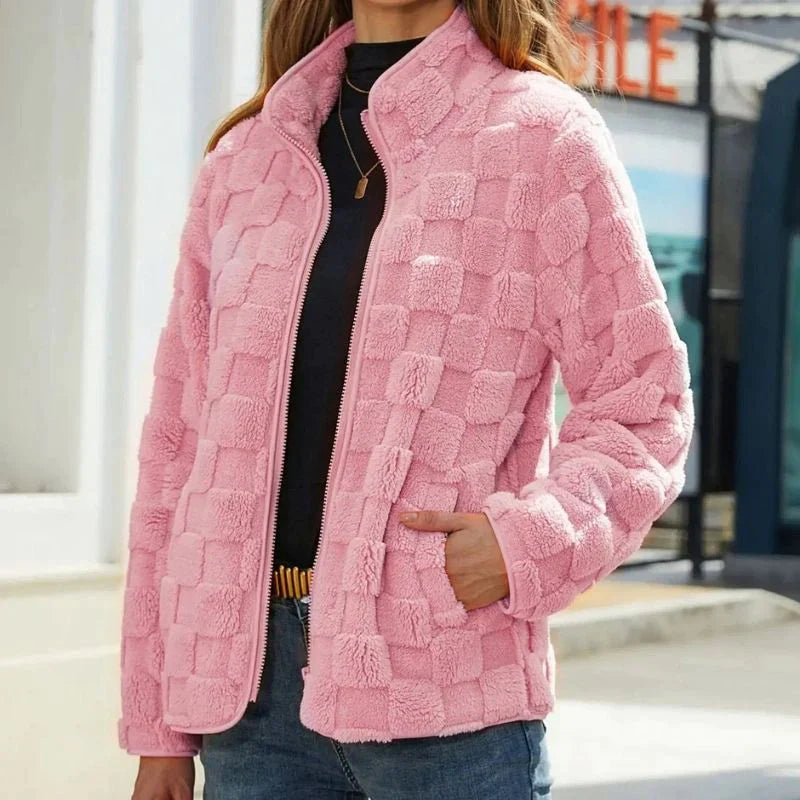 Drune | Karierte Winterjacke für Damen