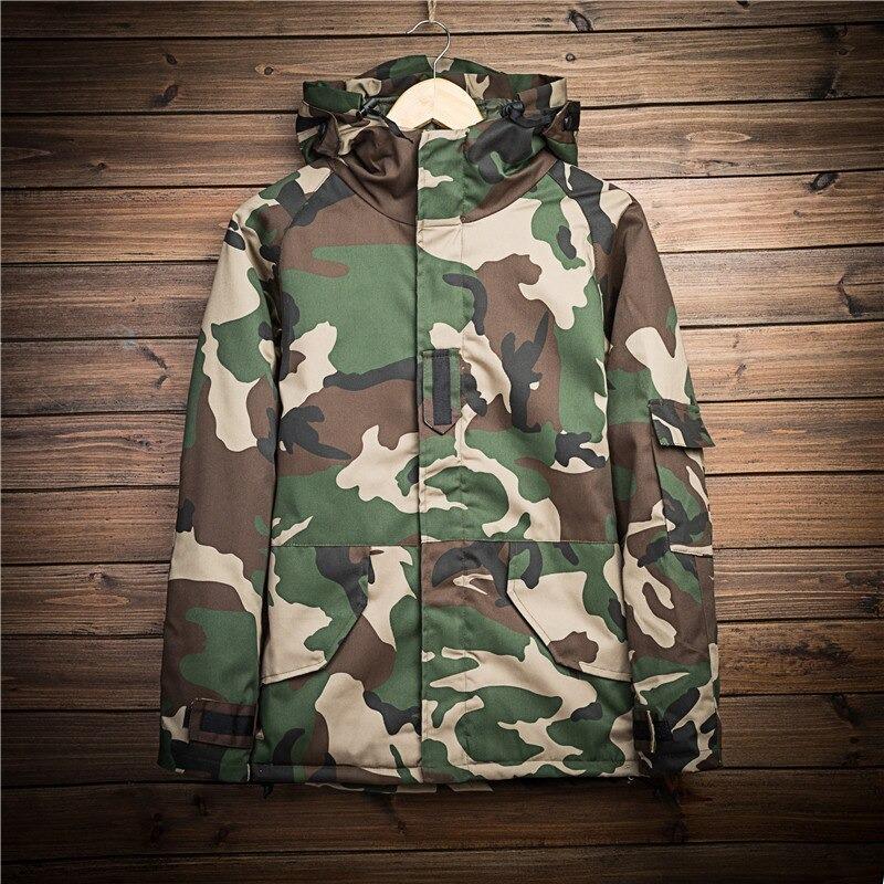Drune | Moderne Camouflagejacke Mit Kapuze