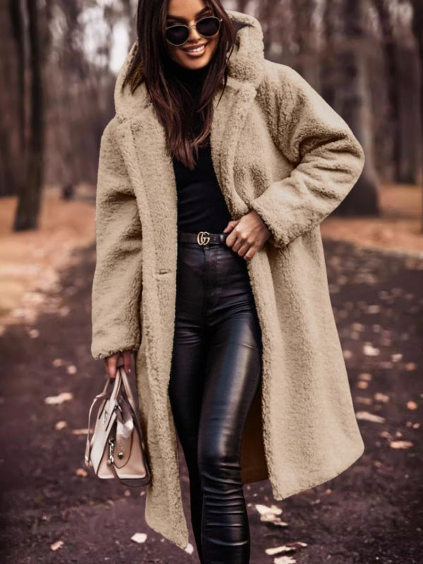 Drune | Damen-Trenchcoat mit Gürtel und doppelt geknöpftem Verschluss