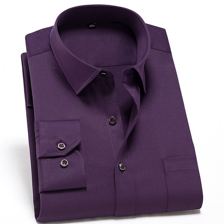 Drune | Levi Stretch Comfort Knitterfreies Hemd