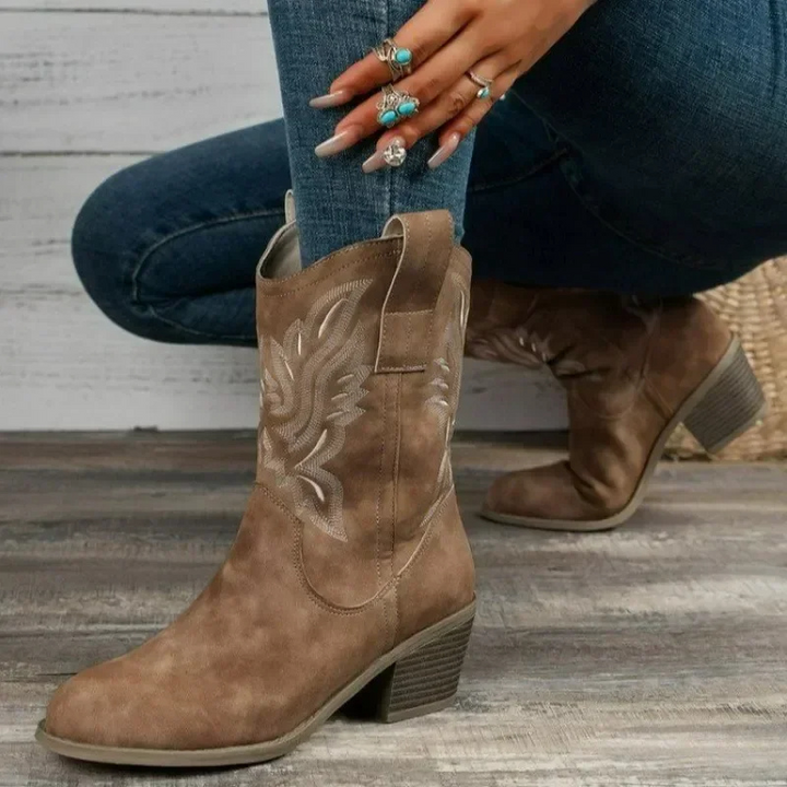 Drune | Feld - Western Cowboystiefel mit Absatz
