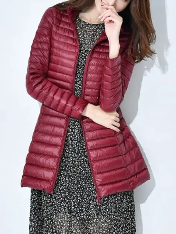 Drune | Damen Leichte Daunenjacke Tailliert