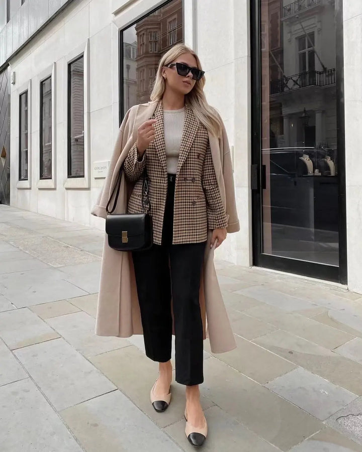 Drune | Klassischer Karierter Blazer