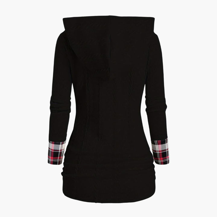 Drune | Stilvoll Kabelstrick Hoodie für Frauen