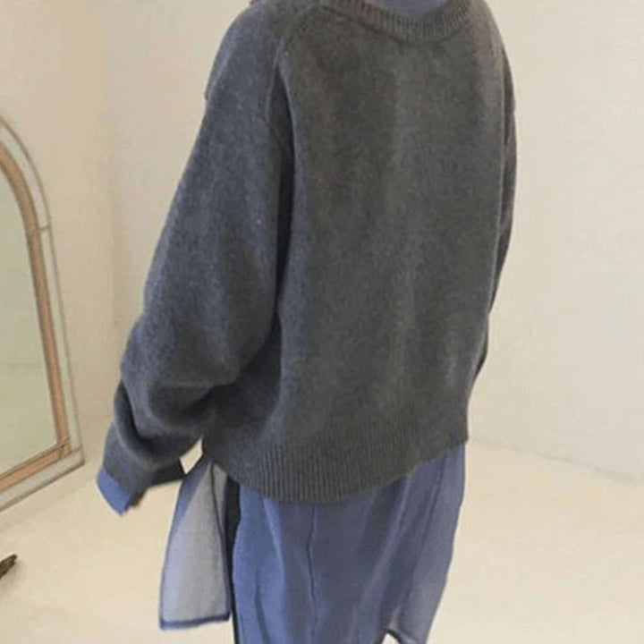 Drune | Bequemes Weste mit Knopfdetails