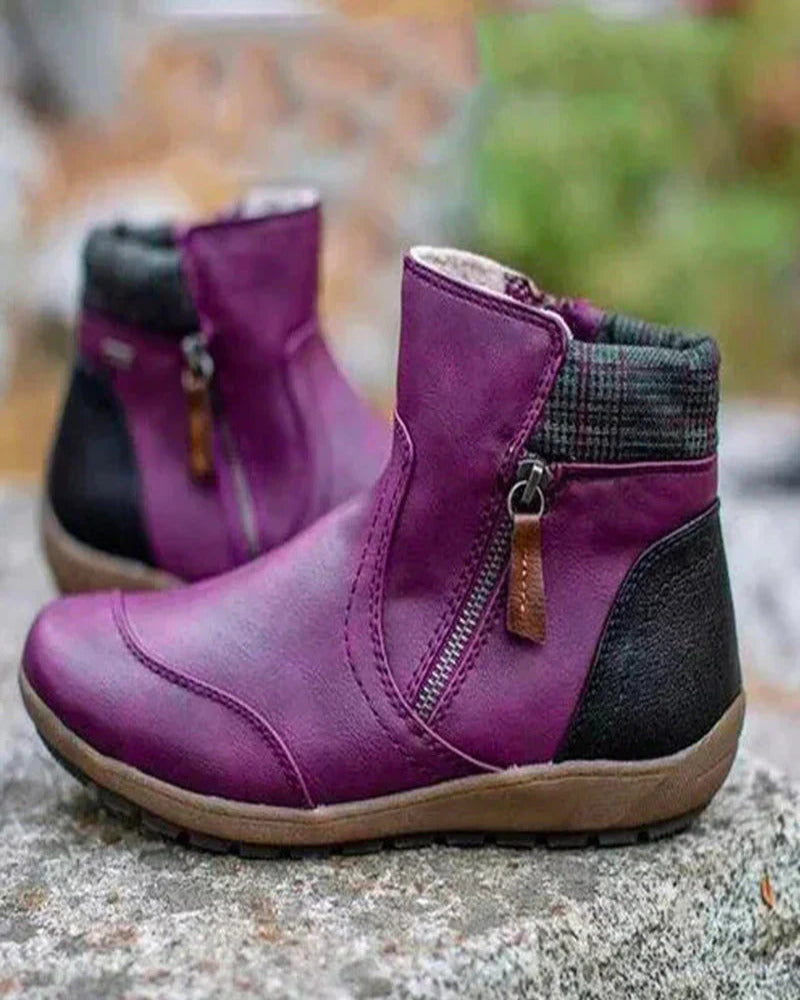 Drune | Wasserdichte Orthopädische Stiefel mit Hochwertigem Reißverschluss