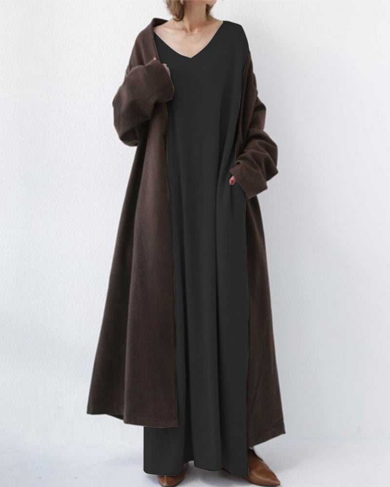 Drune | Kleid im Pullover-Stil