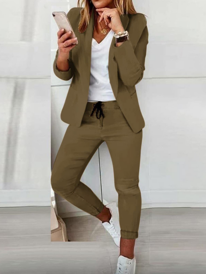Drune | Elegantes Blazer Set (BLAZER + HOSE)