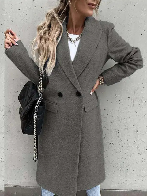 Drune | Eleganter Mantel für Damen Winter