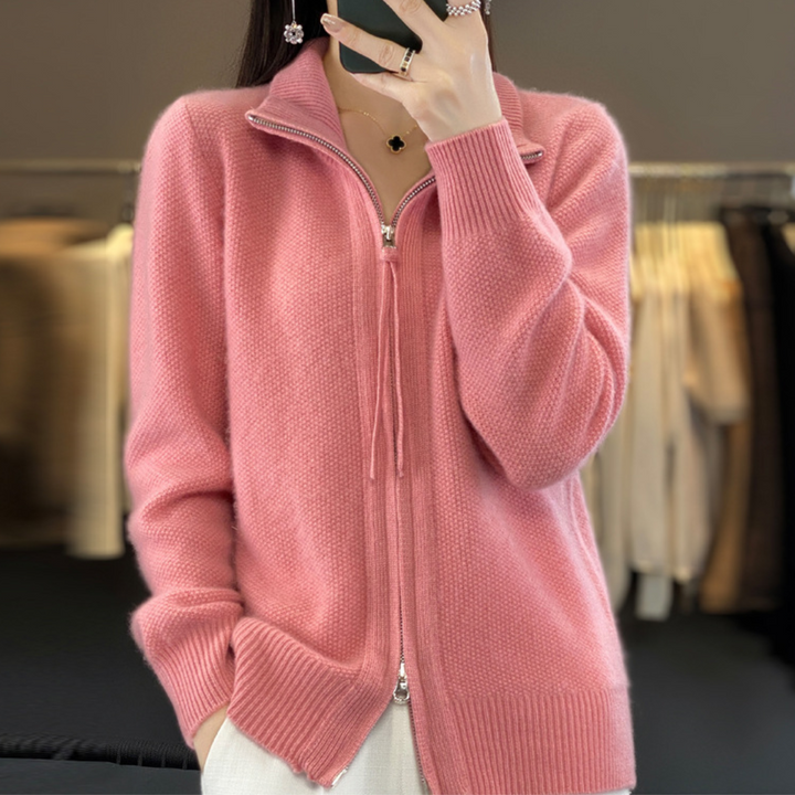 Drune | Eleganter und bequemer Reißverschluss-Cardigan
