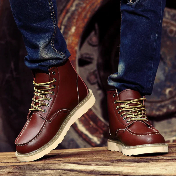 Drune | Weinlese Lederstiefel