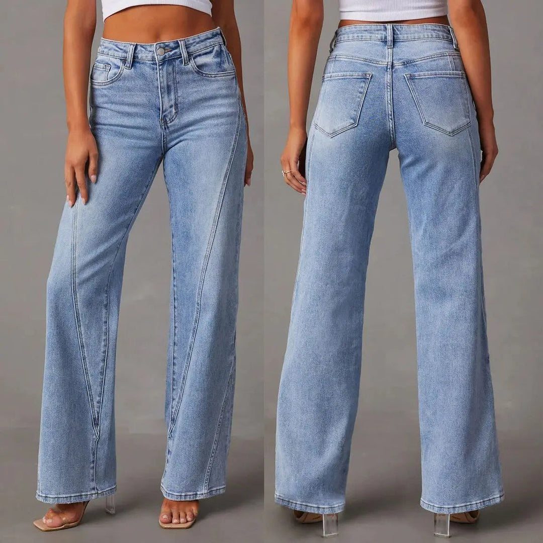 Drune | Weite Beinform Denim