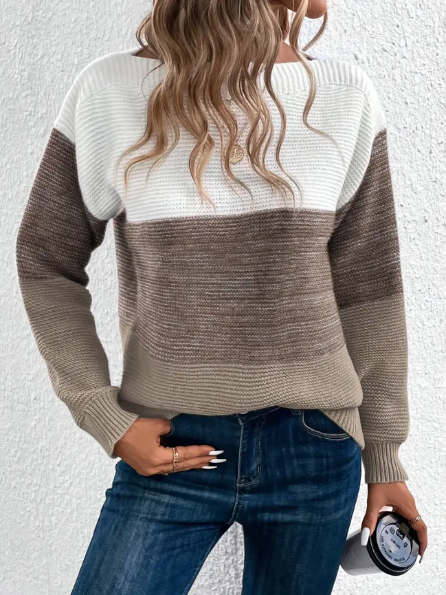 Drune | Eleganter Langarm Pullover mit Fallenden Schultern