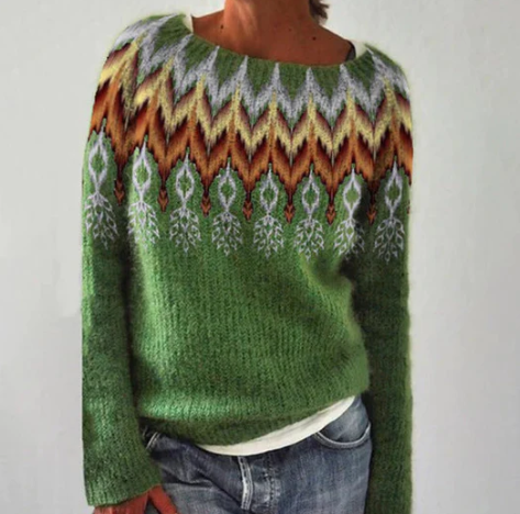 Drune | Damen-Retro-Pullover