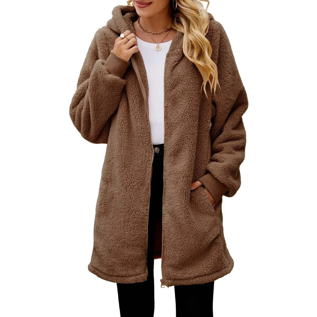 Drune | Lange Damenwohlfühljacke