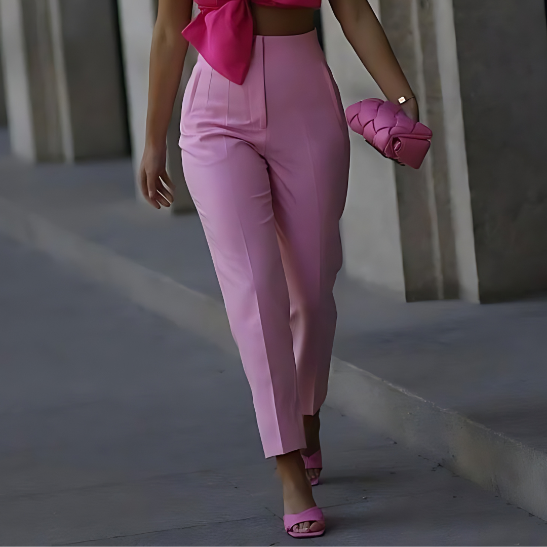 Drune | Taillierte Damen Hose Traf Fashion