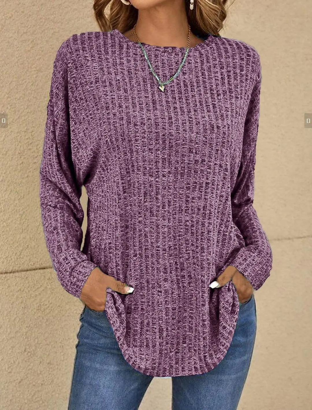 Drune | Stylisches Gestricktes und Dehnbares Lässiges Top