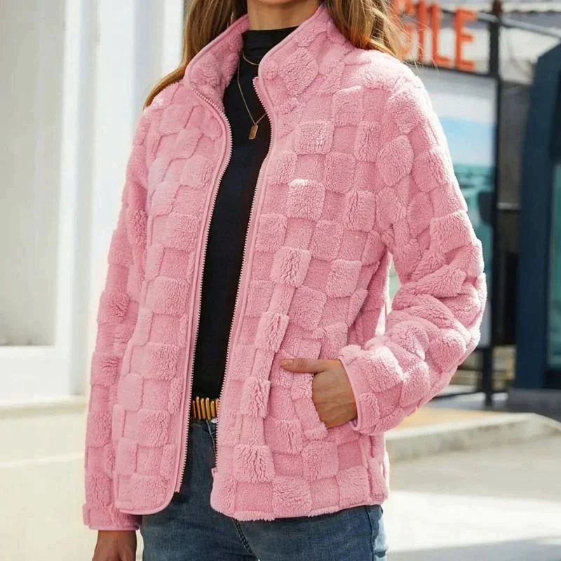 Drune | Karierte Winterjacke für Damen